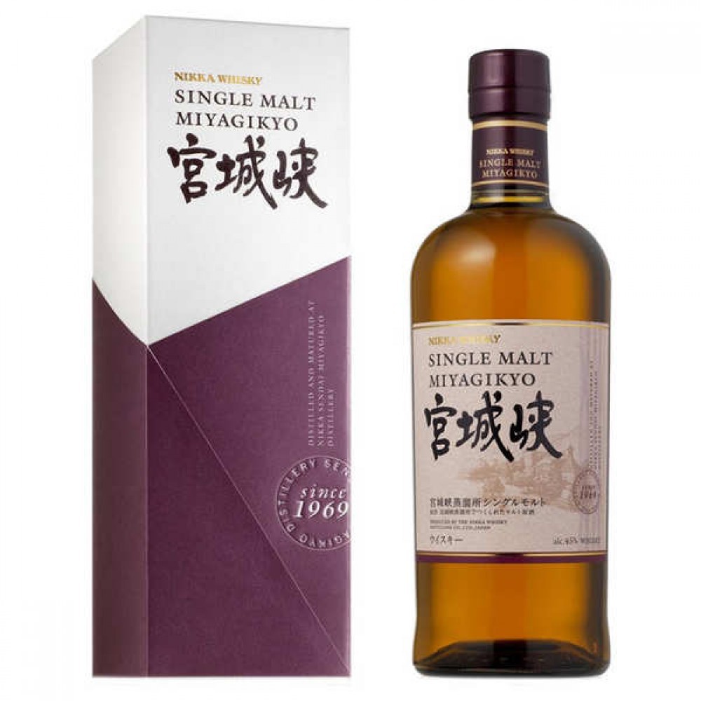 NIKKA MIYAGIKYO SINGLE MALT WHISKY 0.7 LT